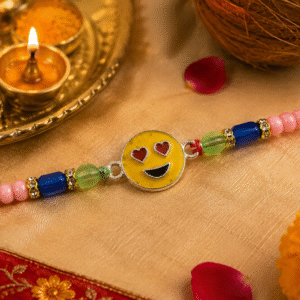 Handcrafted Silver Baby Rakhi